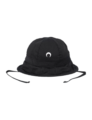 Marine Serre Moon Embroidered Bell Hat