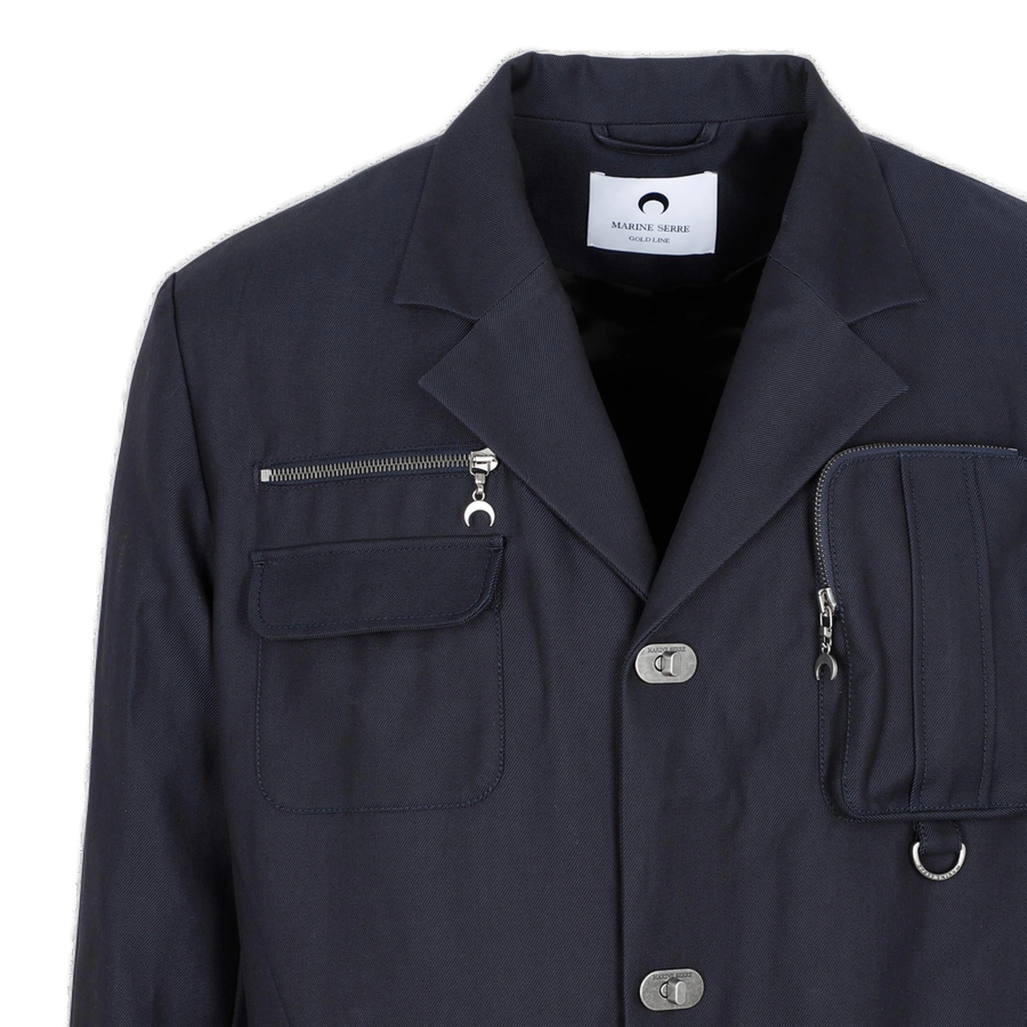 Marine Serre Survival Long Sleeved Tailored Jacket