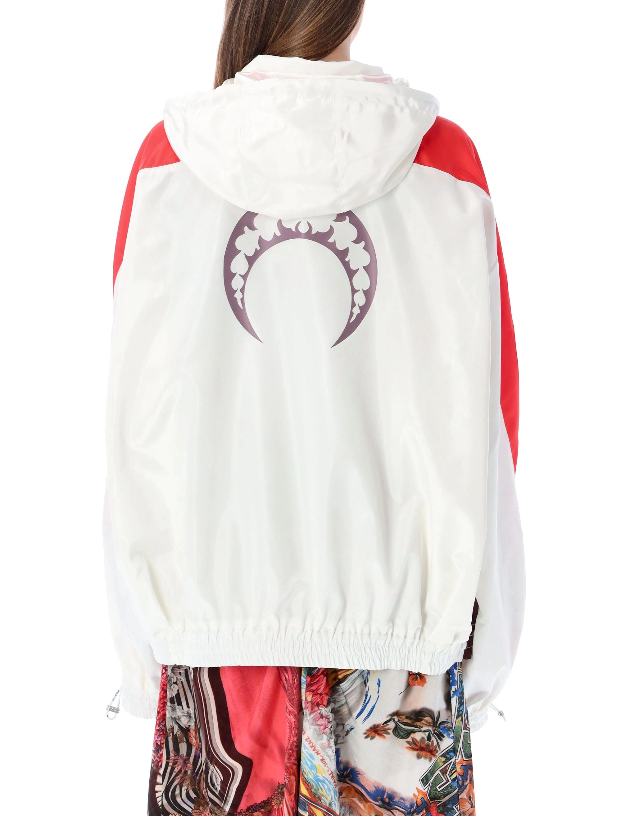 Marine Serre Zip-Up Long-Sleeved Jacket