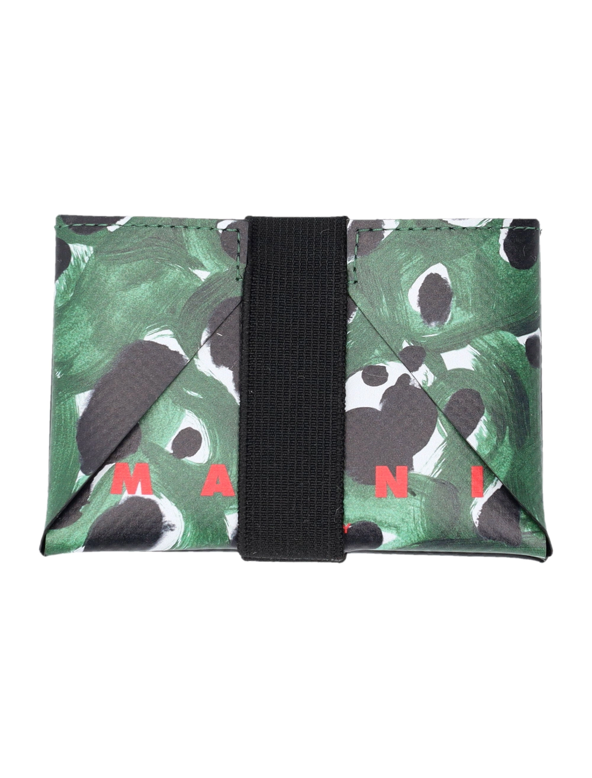 Marni Allover Graphic Printed Cardholder