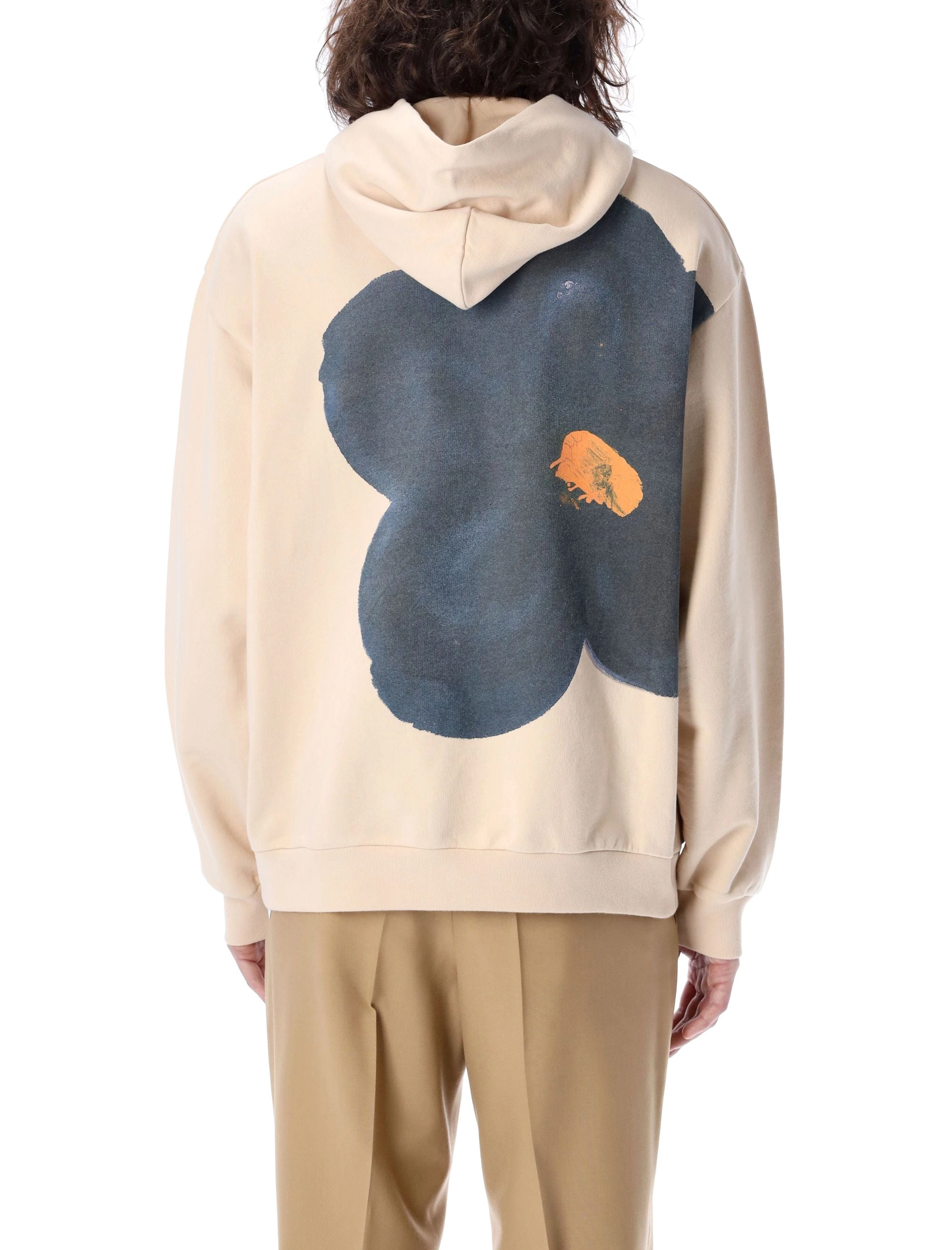 Marni Logo Printed Long Sleeved Hoodie