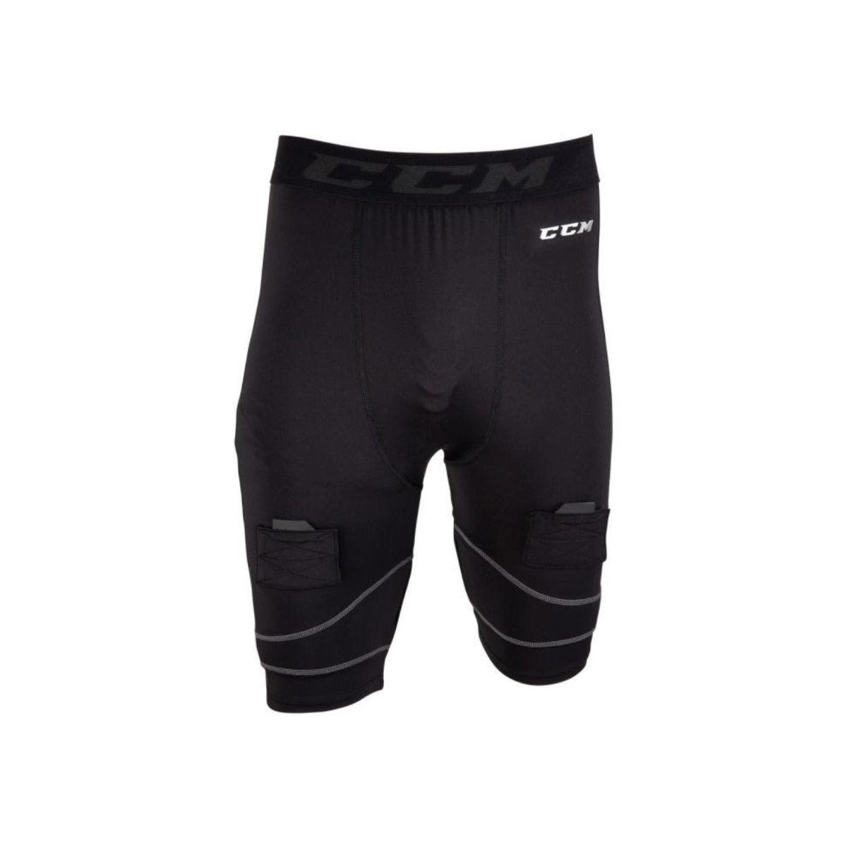 Men Compression Pro Short with Jock/Tabs