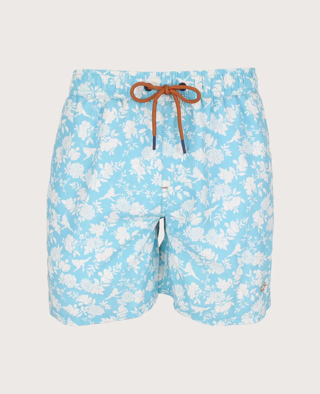 Men Swim Shorts Printed Flowers
