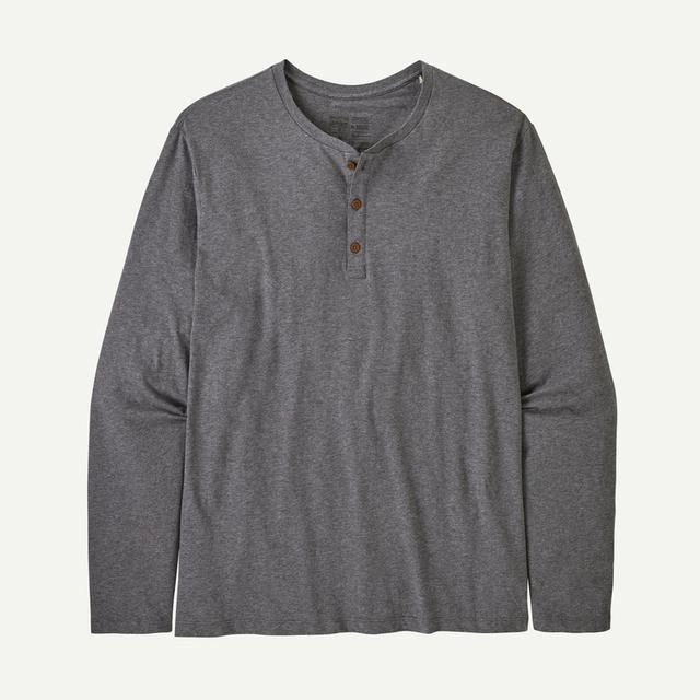 Men's Long-Sleeved Daily Henley