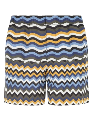 Missoni Chevron Printed Swim Shorts