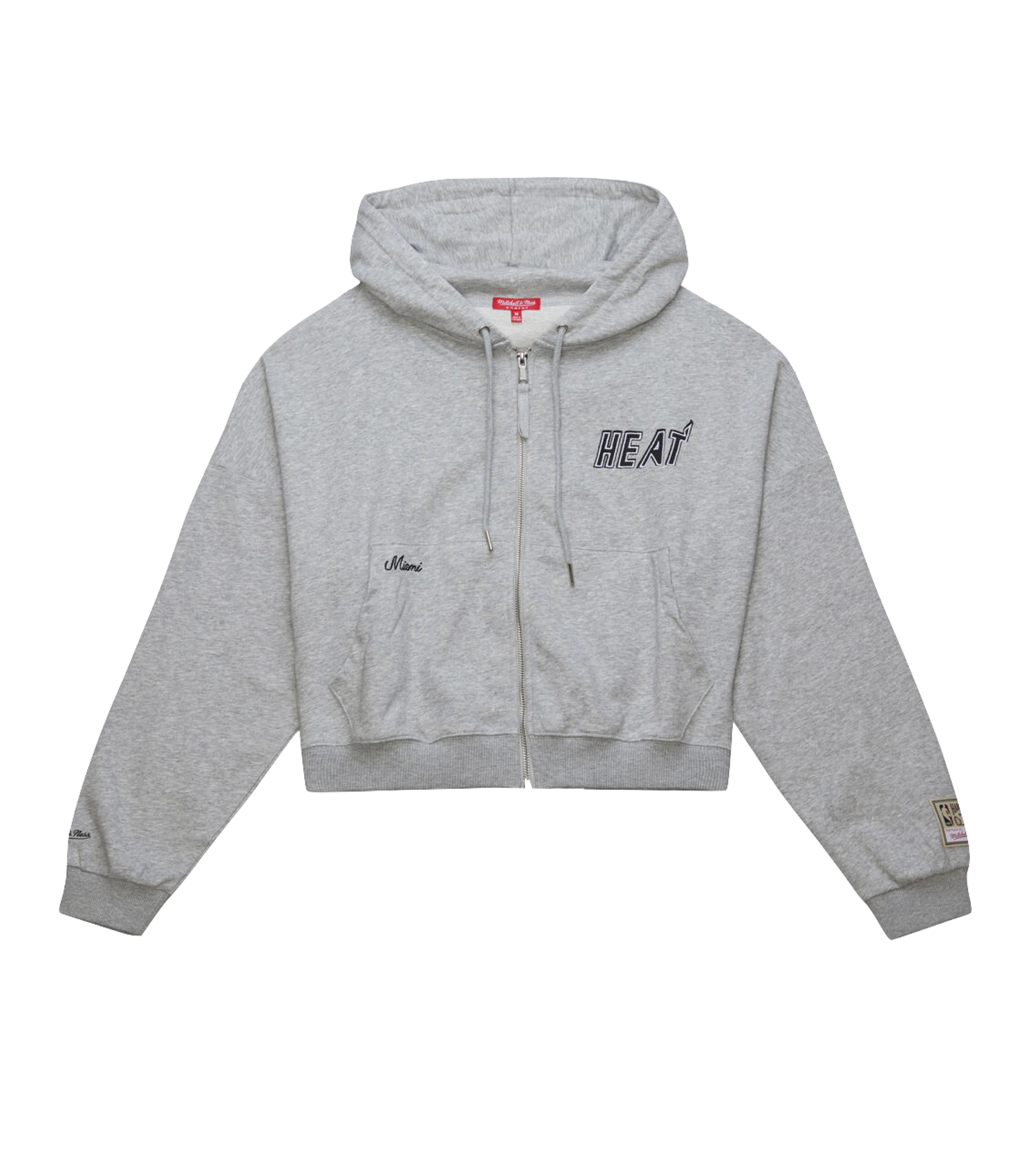 Mitchell & Ness Miami HEAT Cropped Women's Jacket