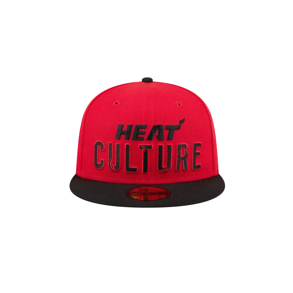 New Era HEAT Culture: Blood Red Fitted