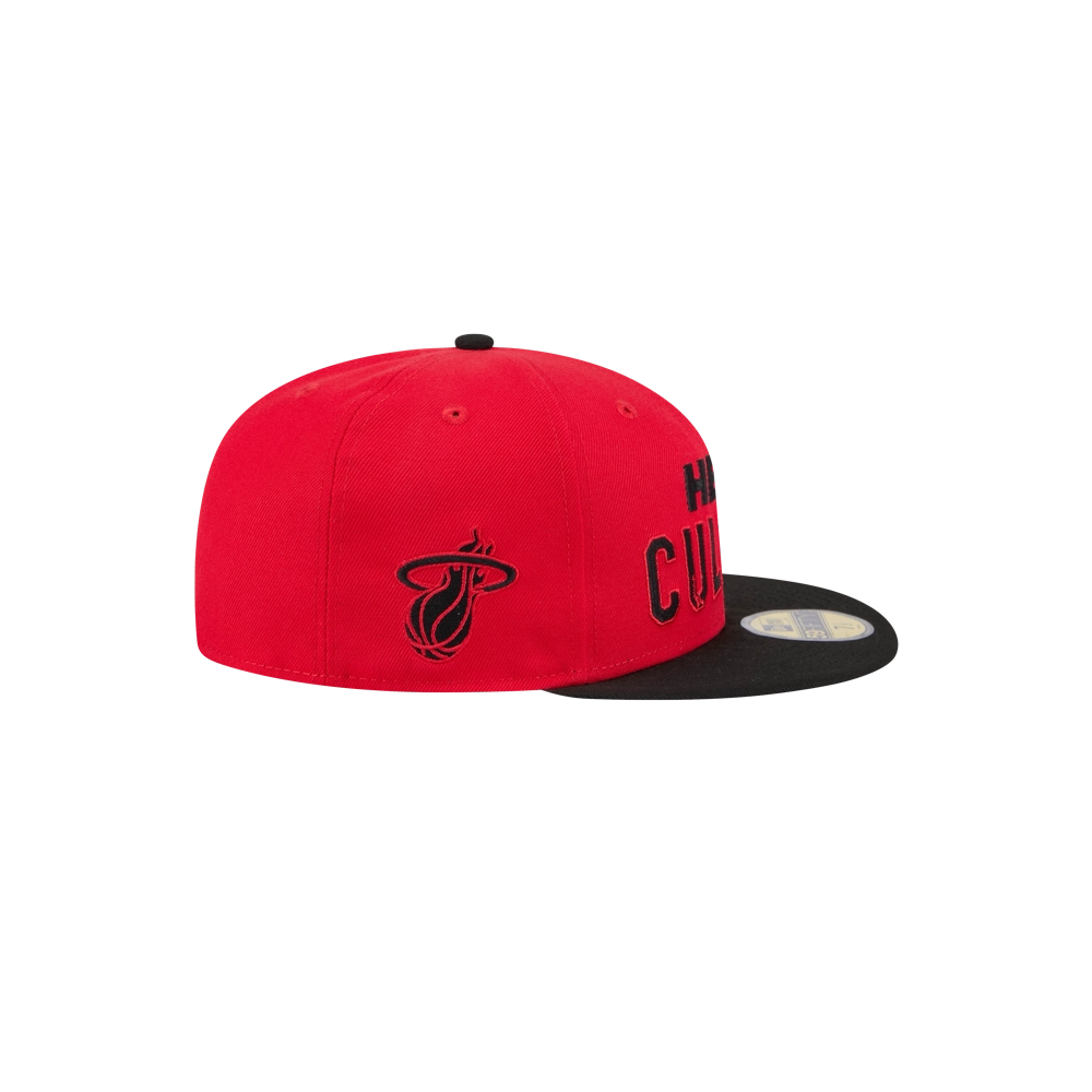 New Era HEAT Culture: Blood Red Fitted
