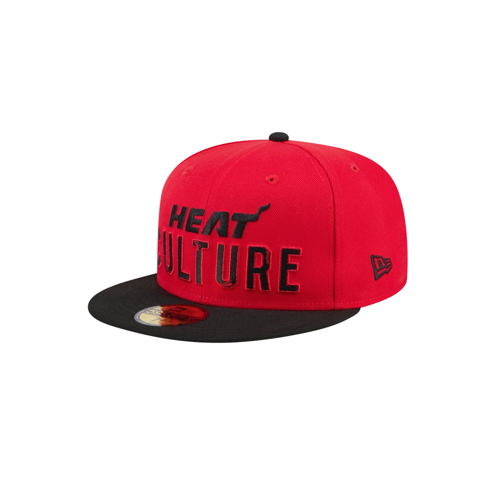 New Era HEAT Culture: Blood Red Fitted
