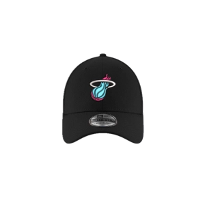 New Era Miami Heat Original Vice Black Flex Fit Hat