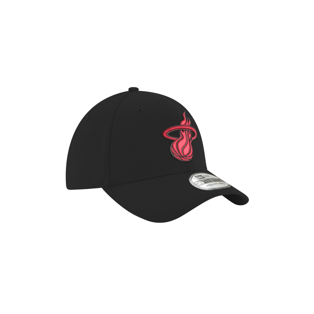 New Era Miami HEAT Red Logo Flex Fit Hat