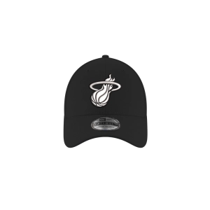 New Era Miami HEAT White Logo Flex Fit Hat