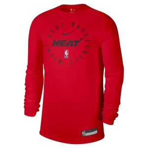 Nike HEAT Culture: Blood Red Long Sleeve Practice Tee