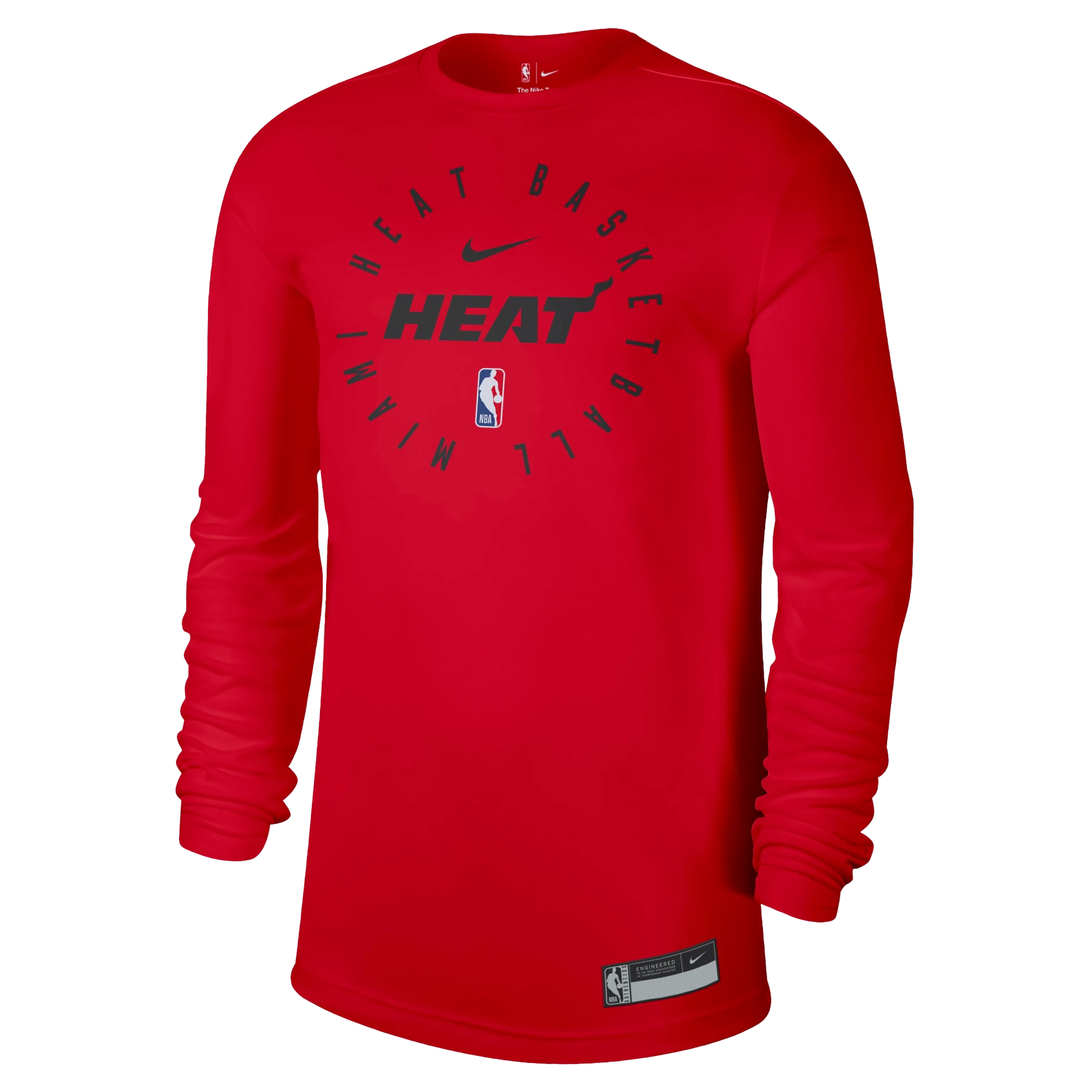 Nike HEAT Culture: Blood Red Long Sleeve Practice Tee