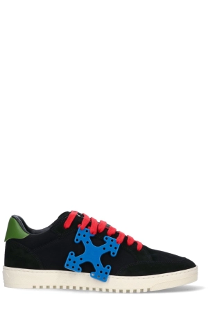 Off-White 5.0 Logo Tab Lace-Up Sneakers