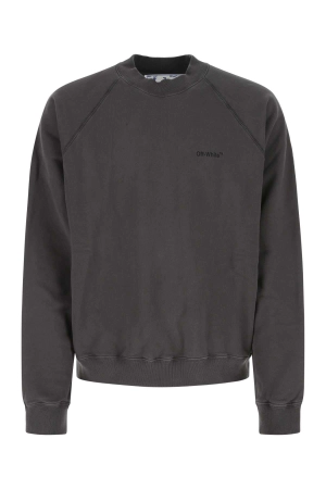 Off-White Back Logo Print Oversized Sweater