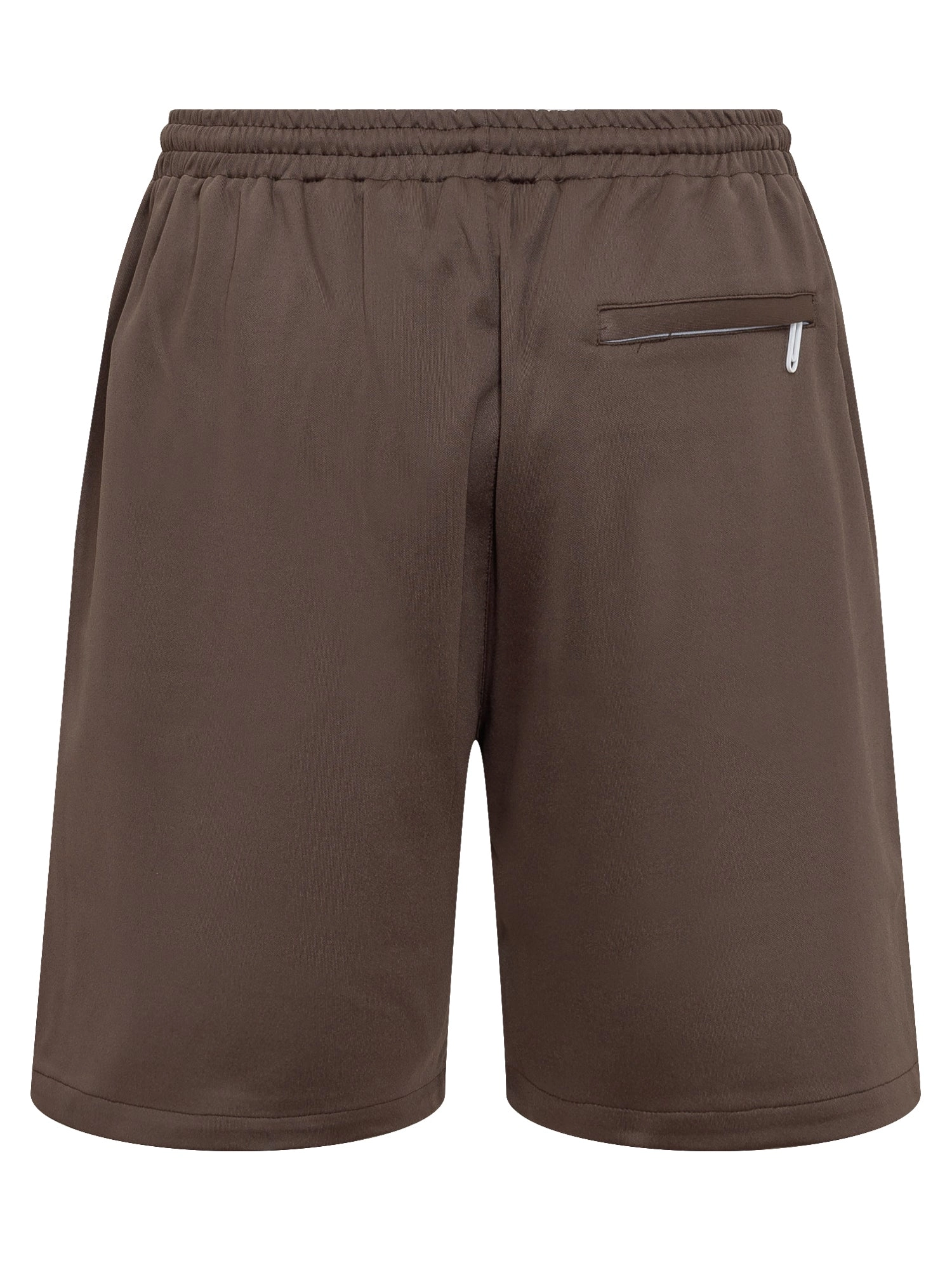 Off-White Logo Embroidered Elastic Waist Shorts