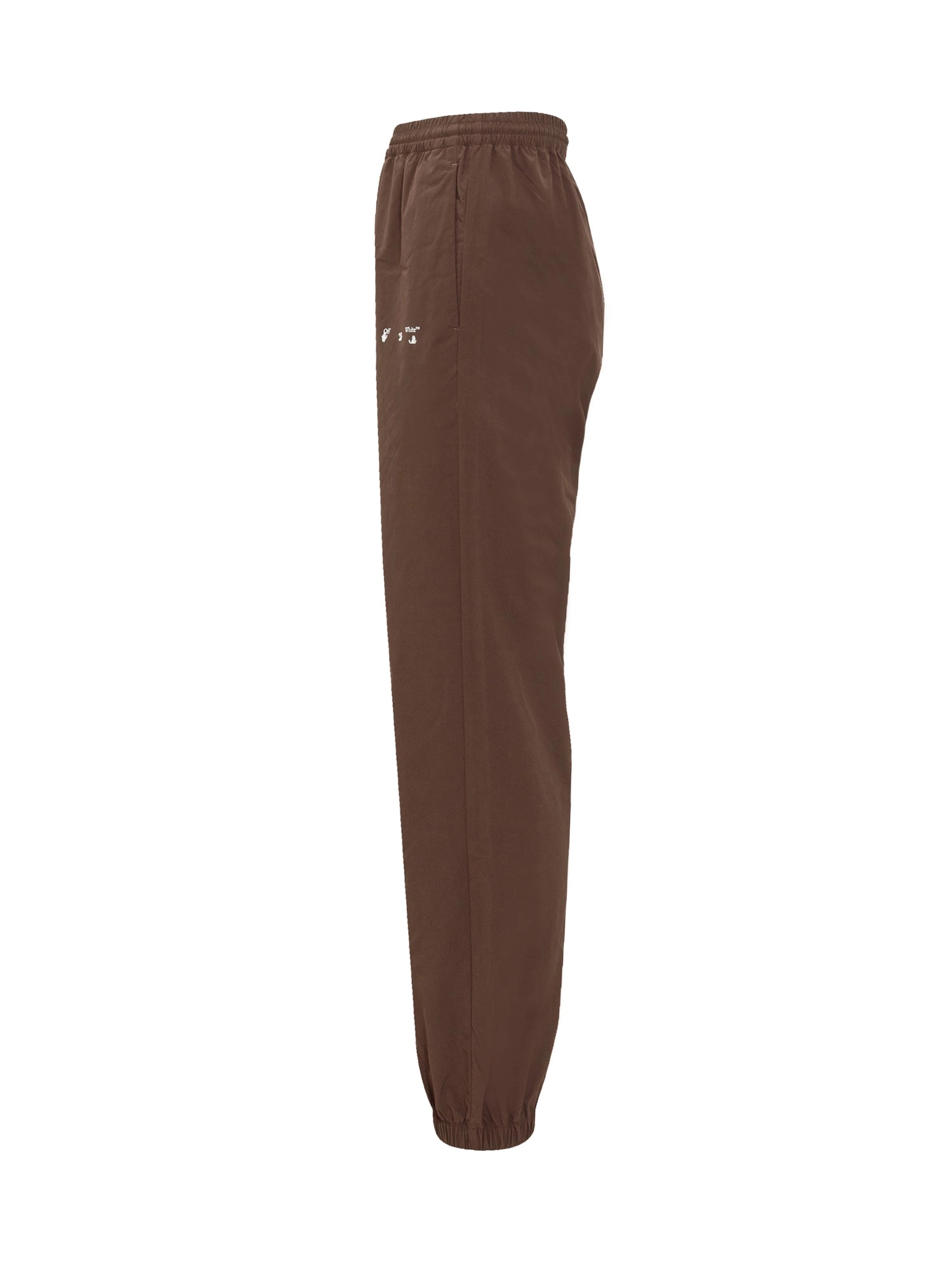 Off-White Logo Printed Elasticated Waist Pants