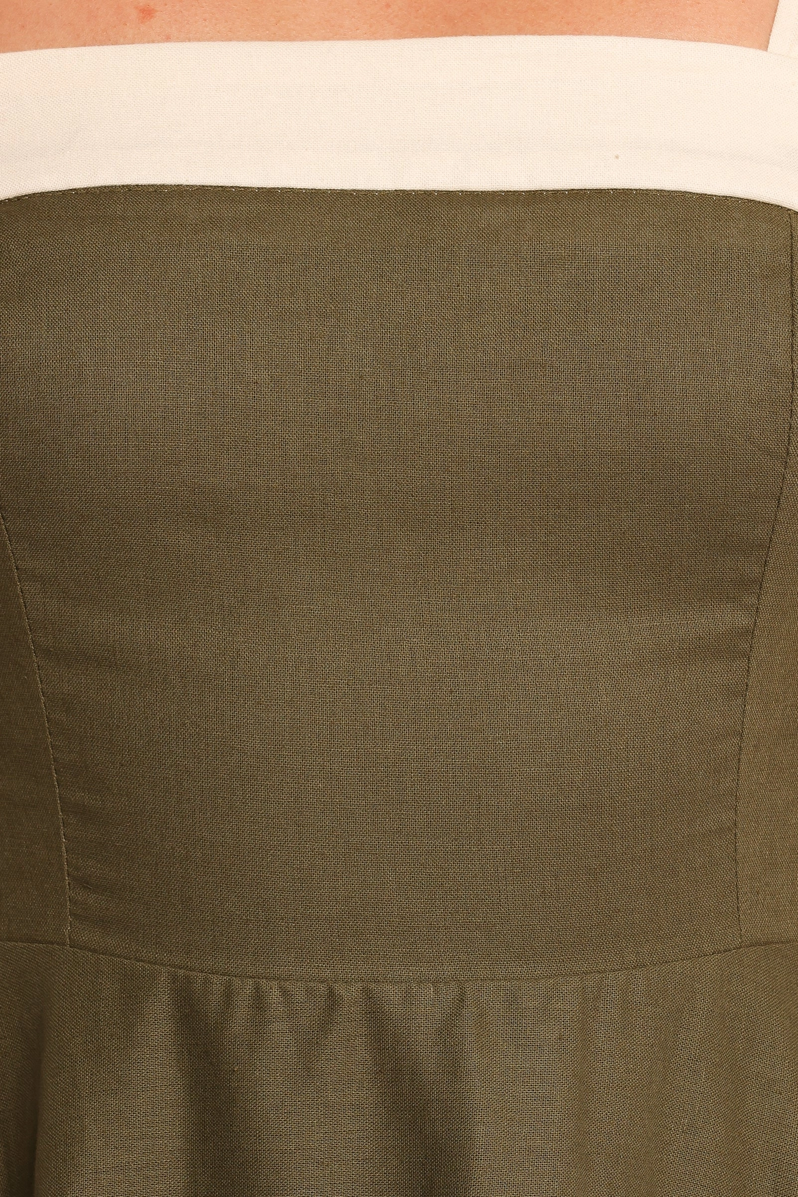 Olinda Midi Dress - Olive