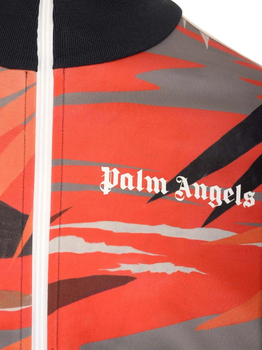 Palm Angels Priinted Logo Ziped Jacket