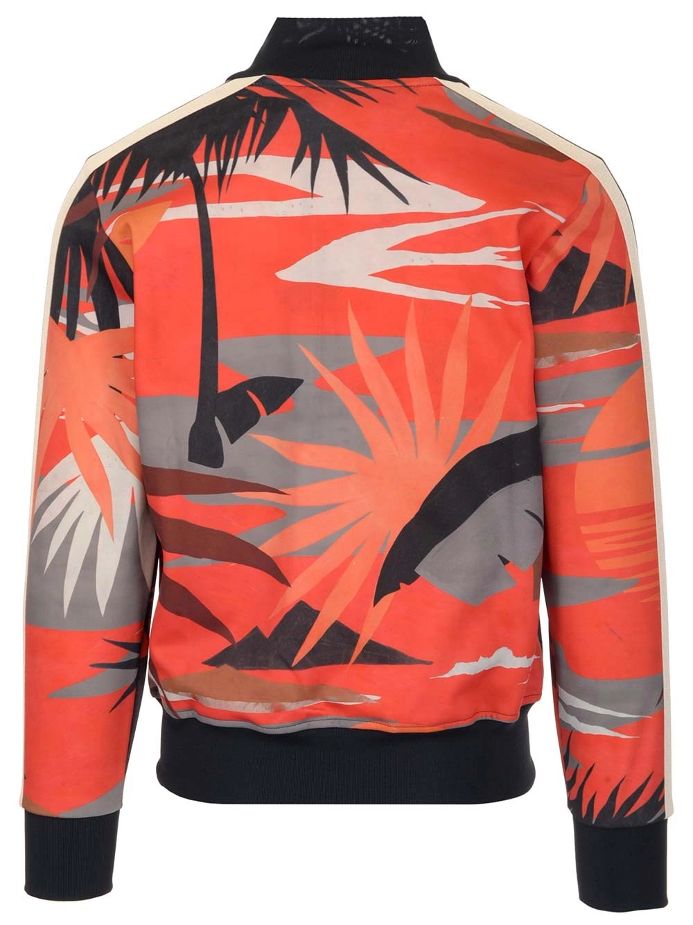 Palm Angels Priinted Logo Ziped Jacket