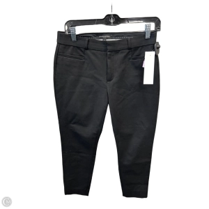 Pants Cropped By Banana Republic In Black, Size: 4p