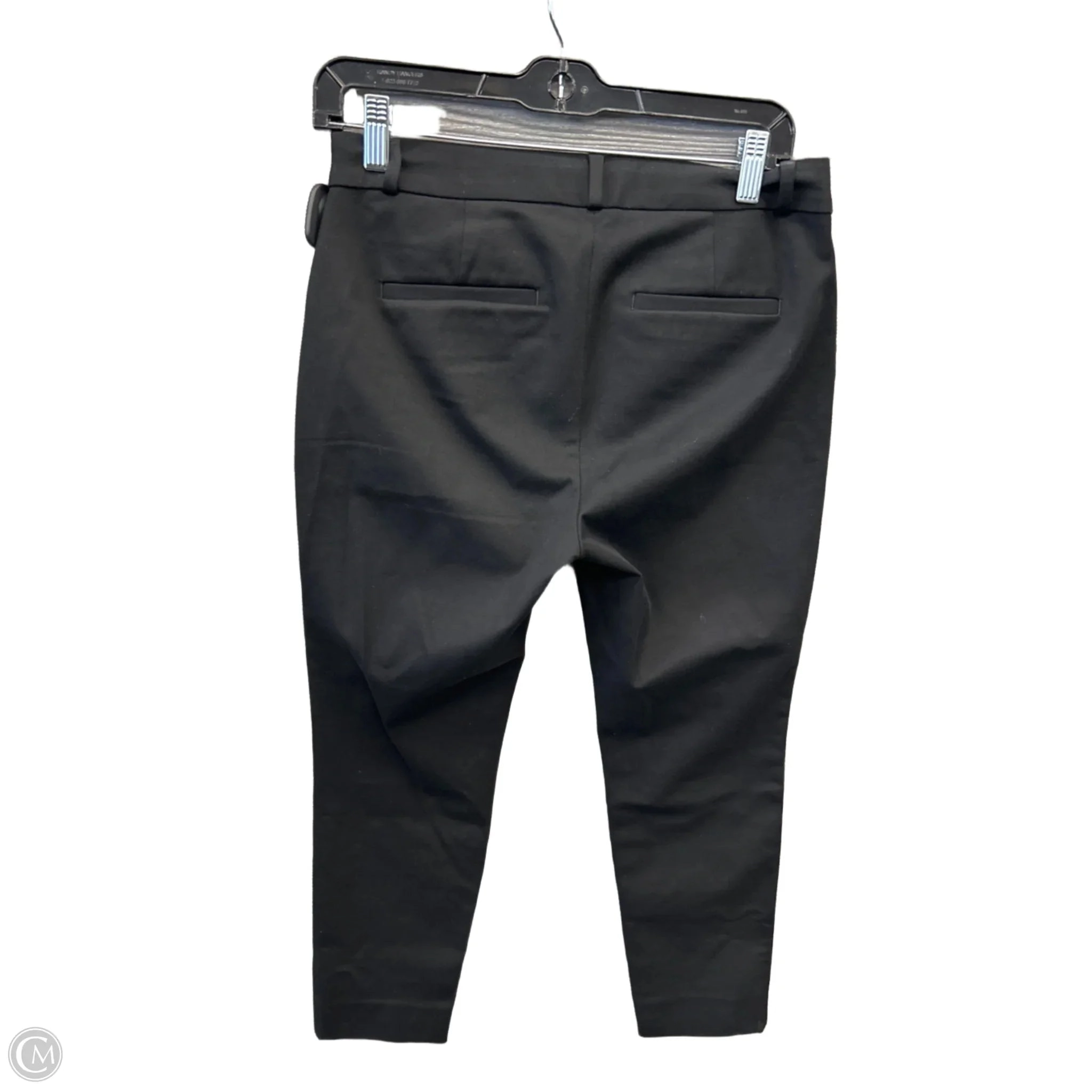 Pants Cropped By Banana Republic In Black, Size: 4p