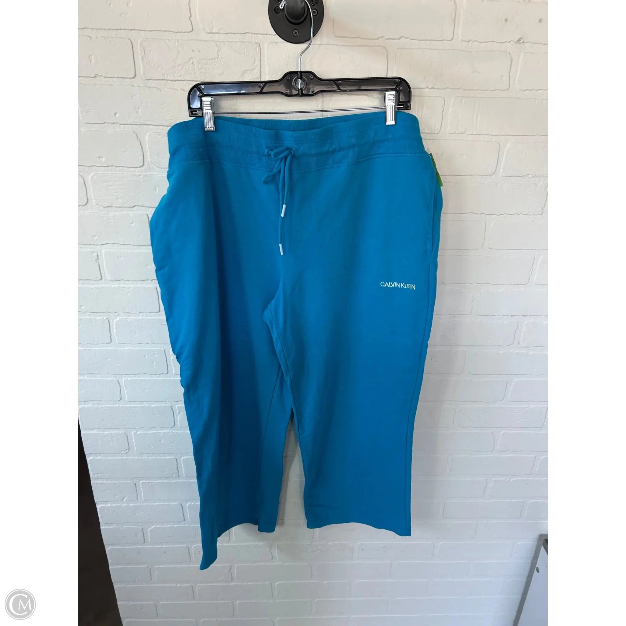 Pants Set 2pc By Calvin Klein In Blue, Size: Xl