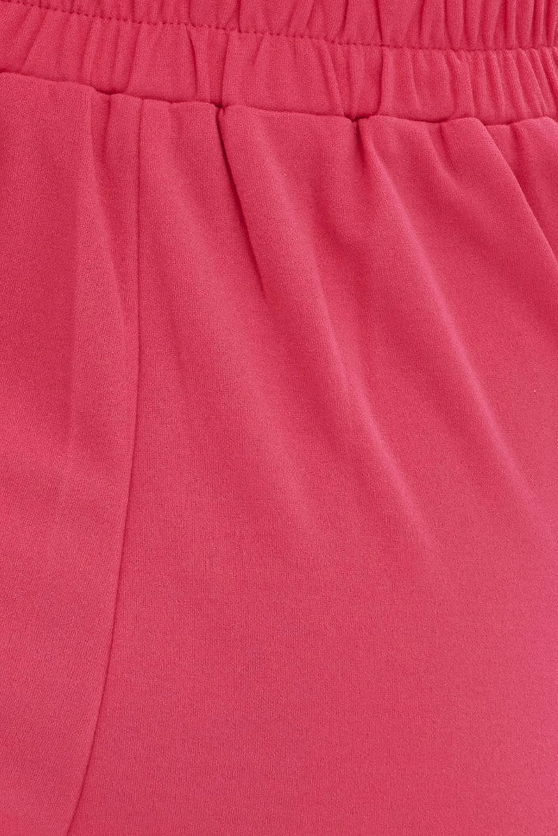 Pink Crop Top Seamless