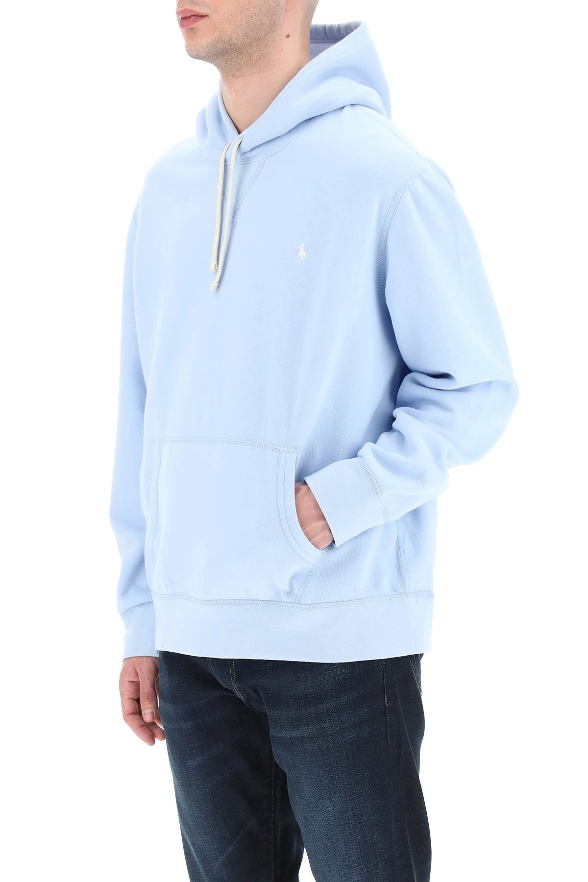 Polo Ralph Lauren Logo Embroidered Long-Sleeved Hoodie