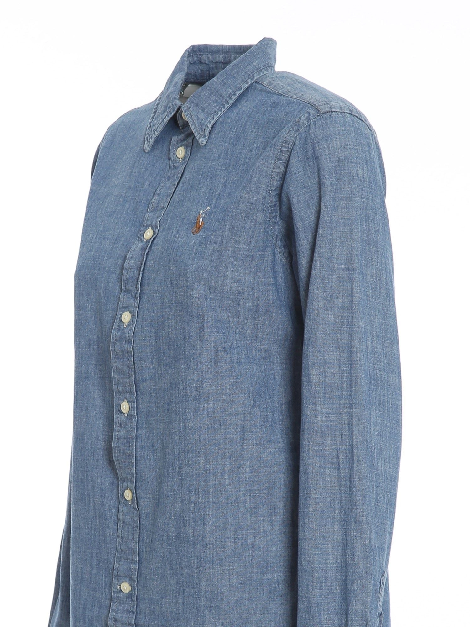 Polo Ralph Lauren Logo Embroidered Long-Sleeved Shirt
