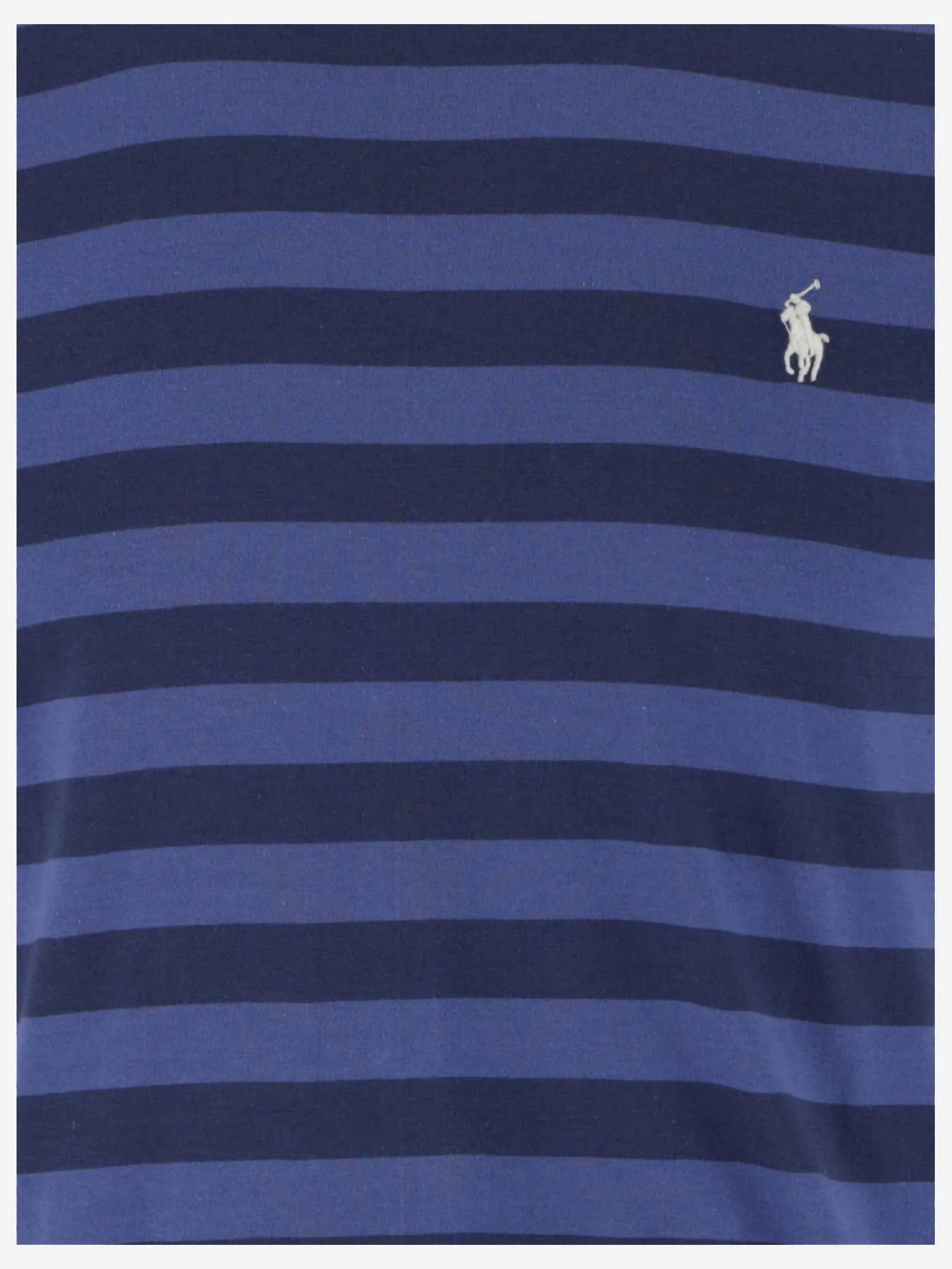 Polo Ralph Lauren Logo Embroidered Striped T-Shirt