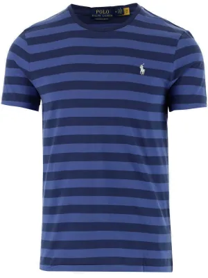 Polo Ralph Lauren Logo Embroidered Striped T-Shirt
