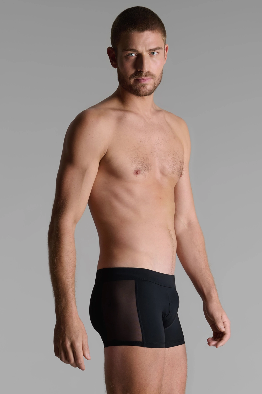 Pure Tentation Men's Boxer Black
