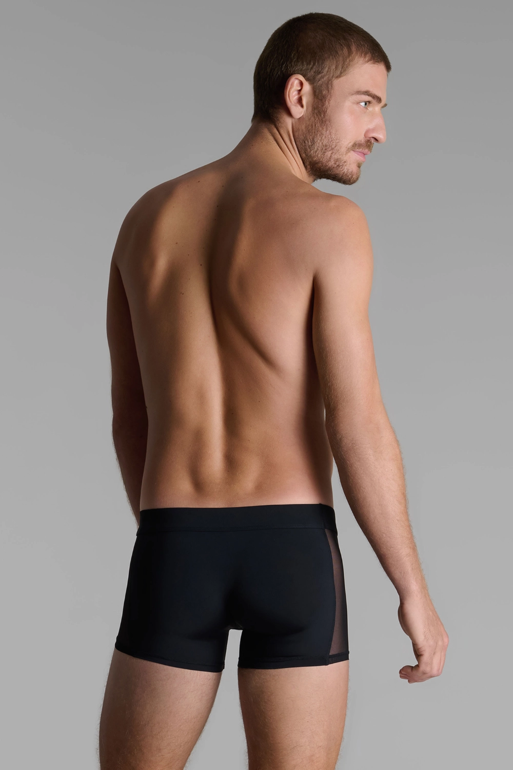 Pure Tentation Men's Boxer Black