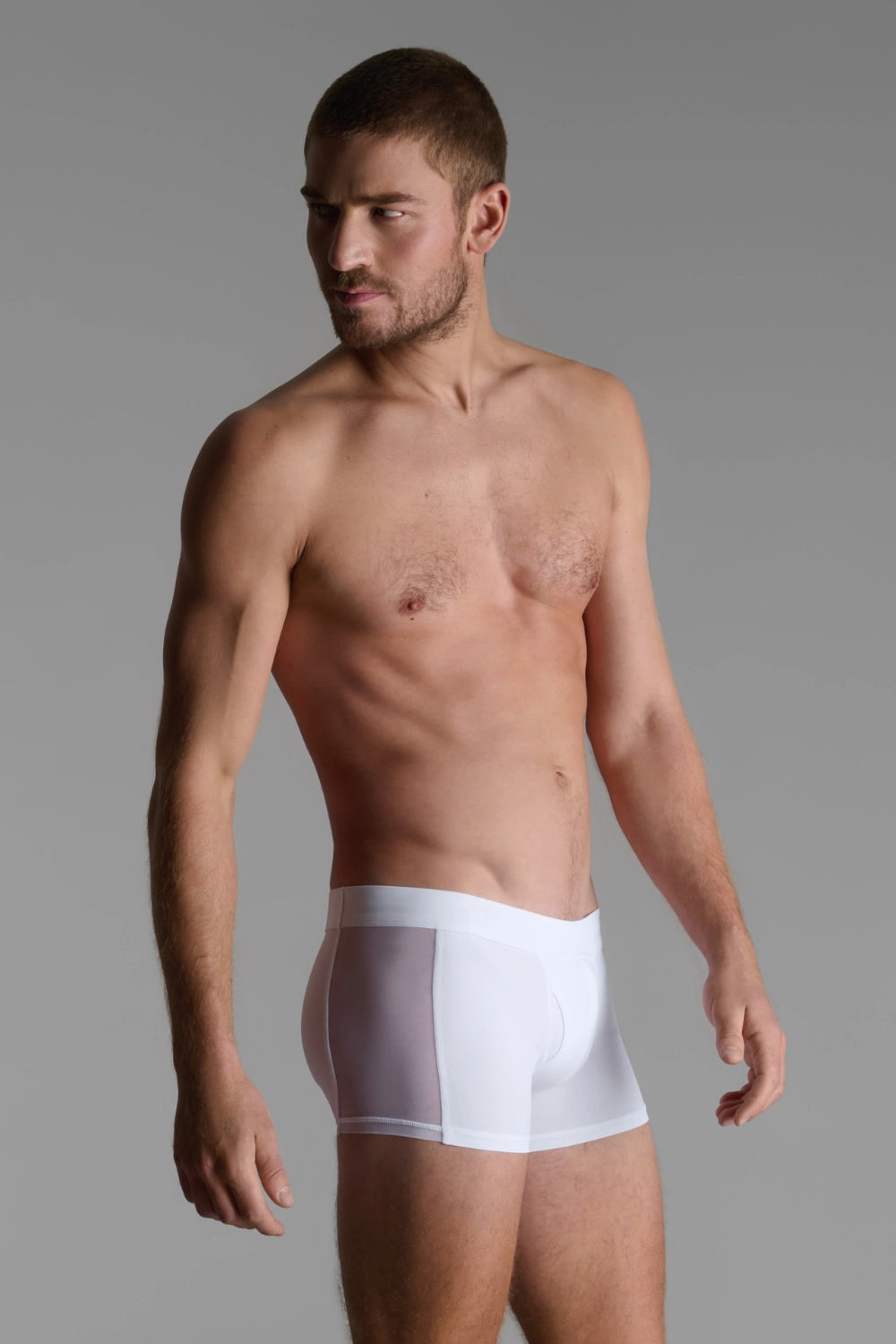 Pure Tentation Men's Boxer White