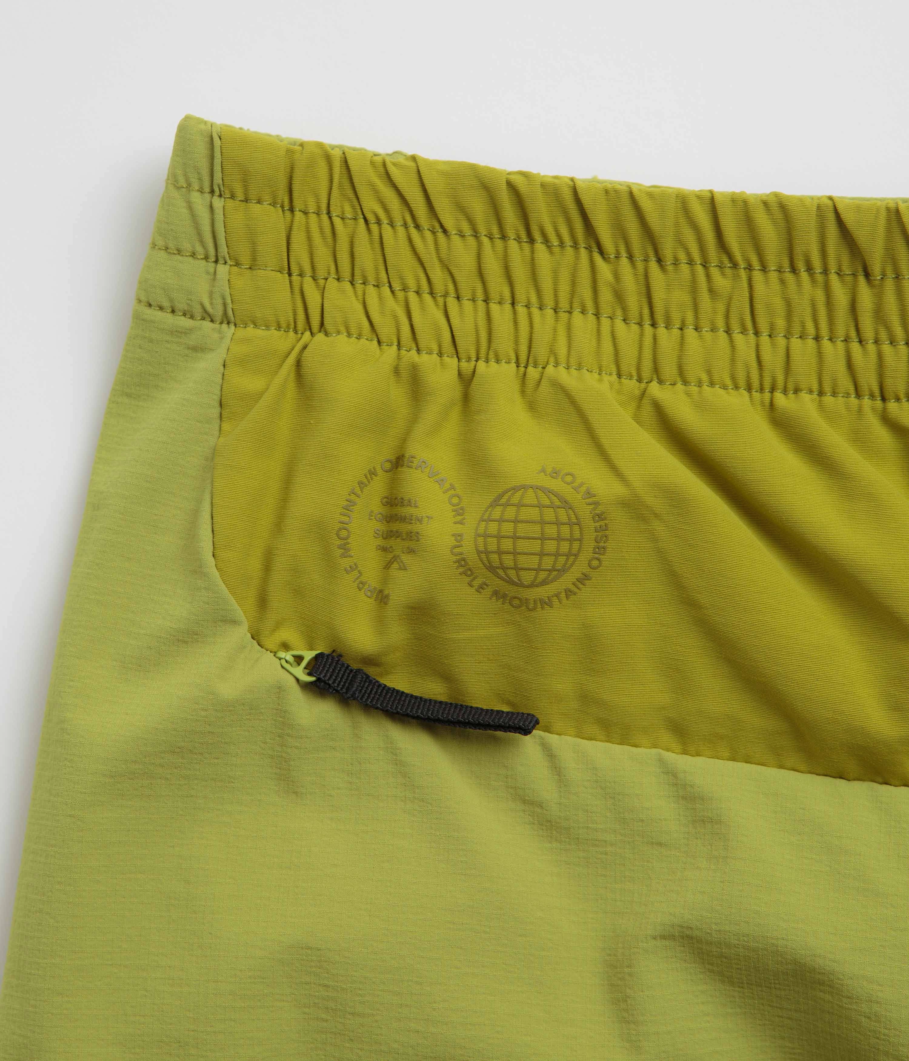 Purple Mountain Observatory Blocked Terrain Pants - Mustard