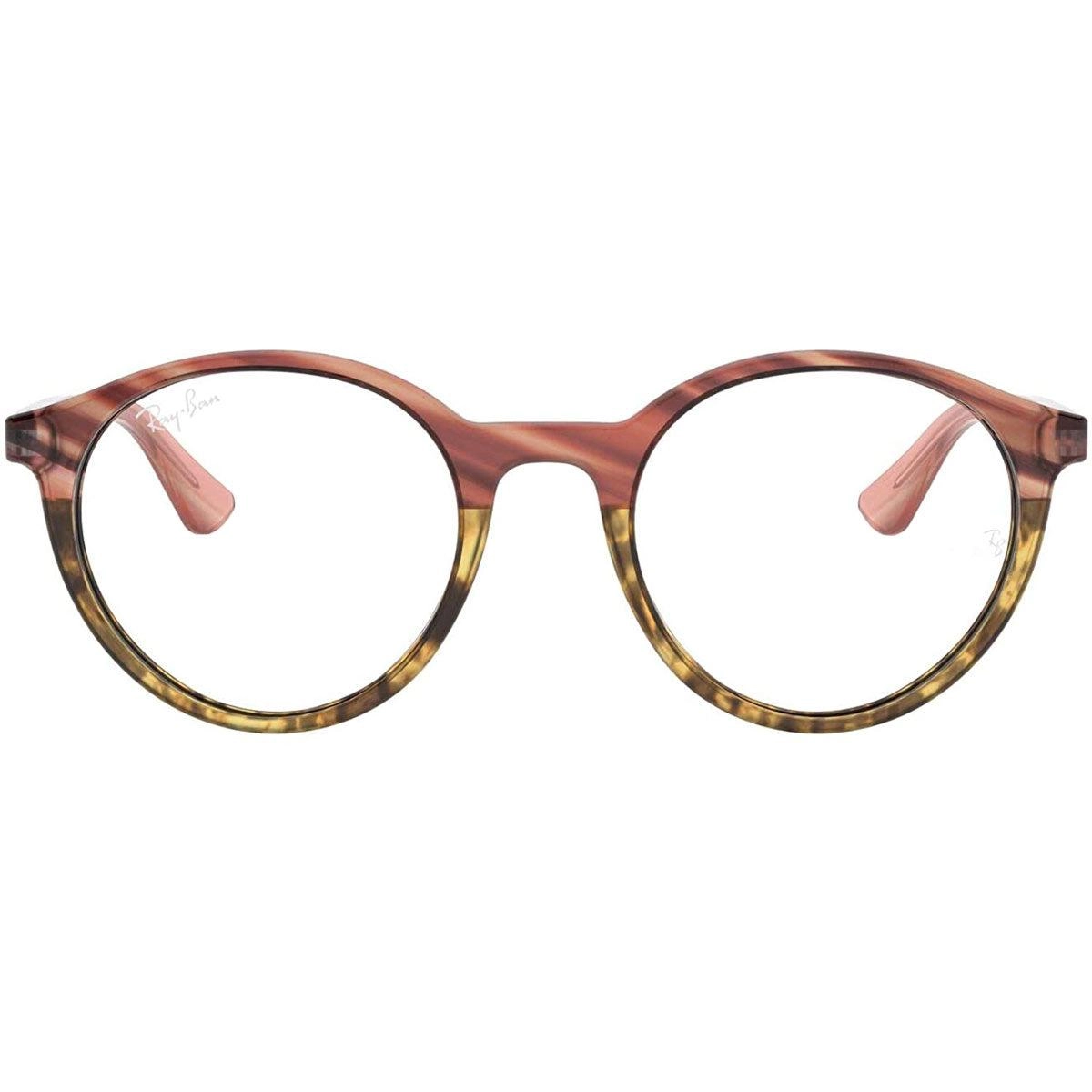 Ray Ban Men's Eyeglasses - Pink Gradient Striped Beige Frame | 0RX5361-5838-51-20-145