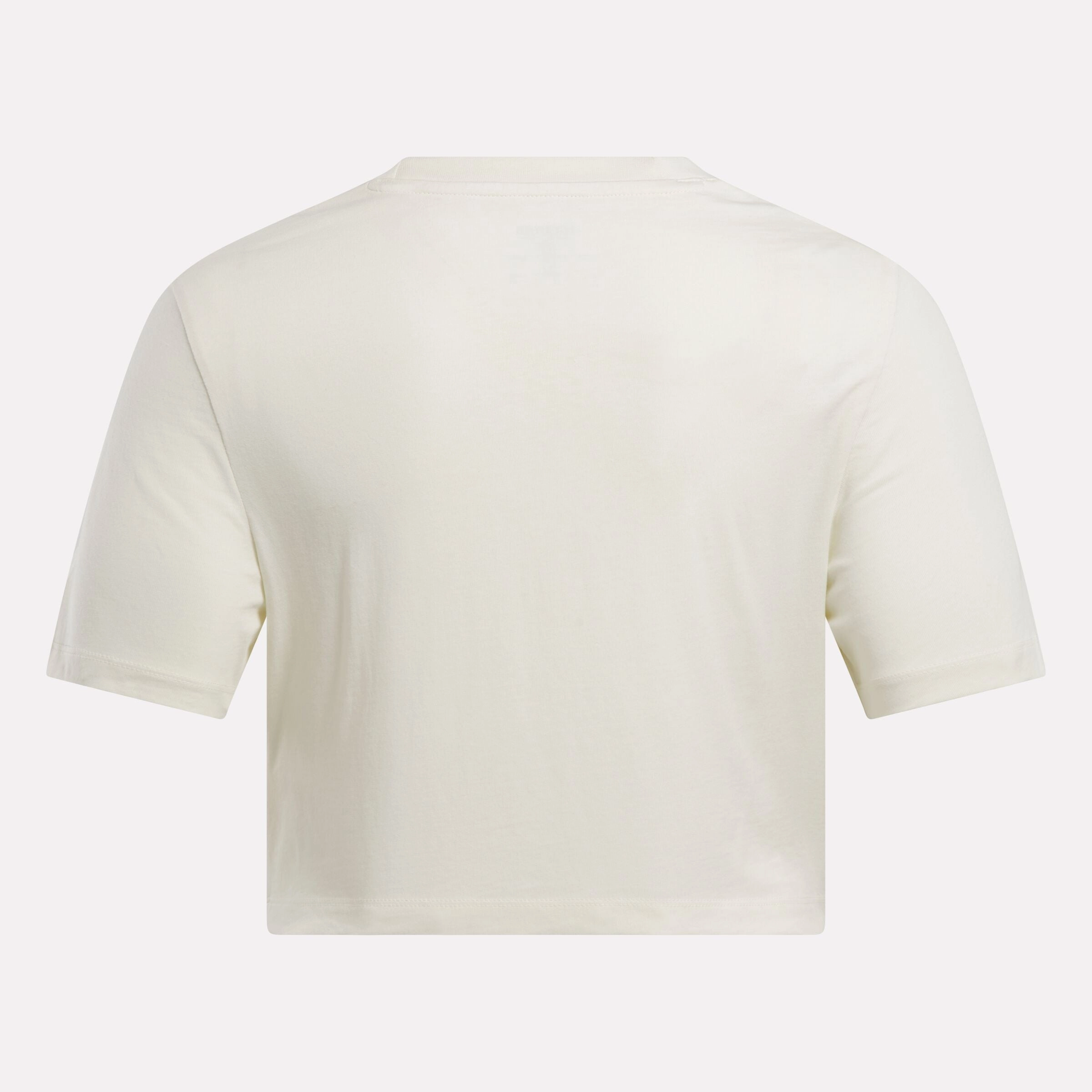 Reebok Identity Big Logo Crop T-Shirt Vintage Chalk