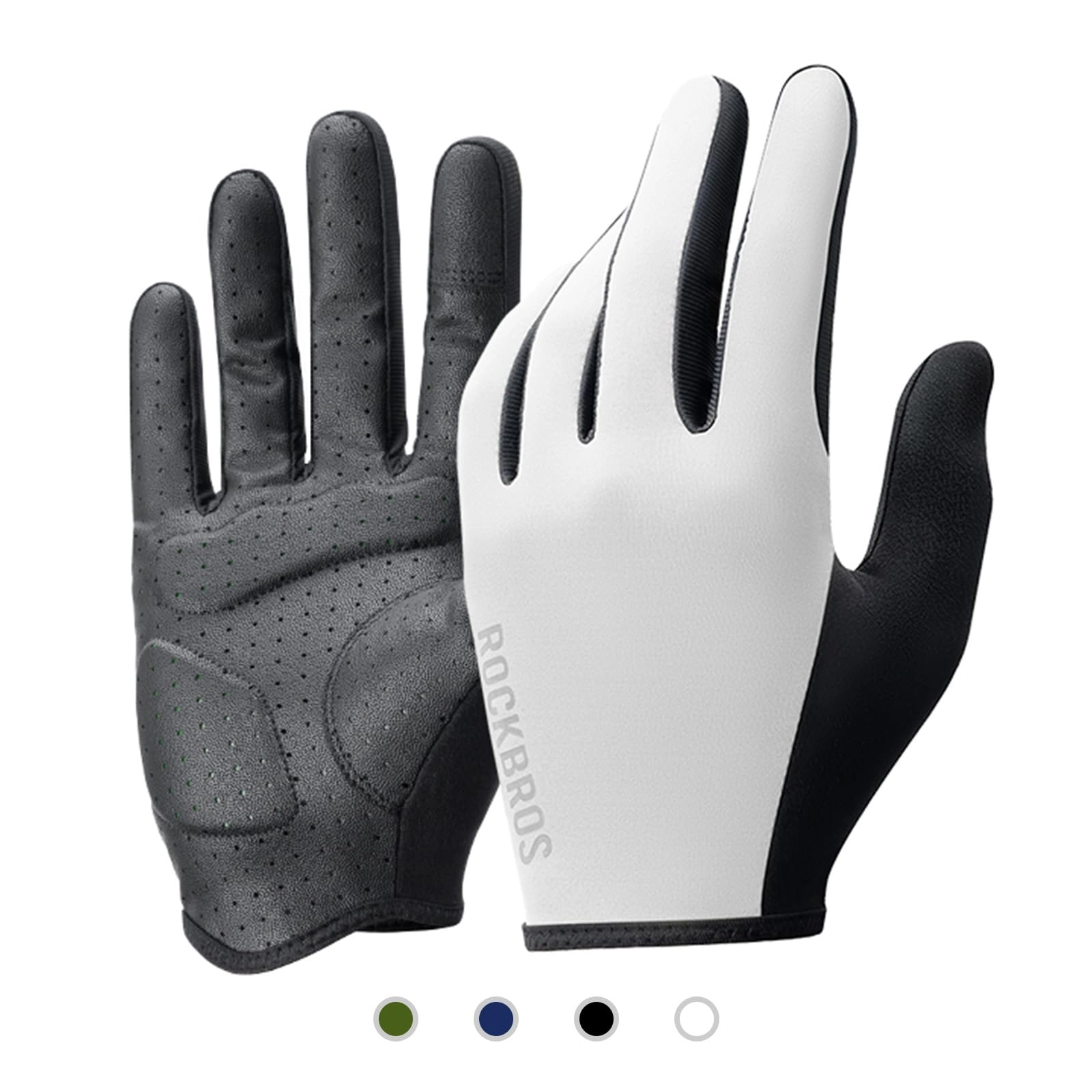 ROCKBROS Road-to-Sky Spring Summer Cycling Gloves Full Finger Touch Screen