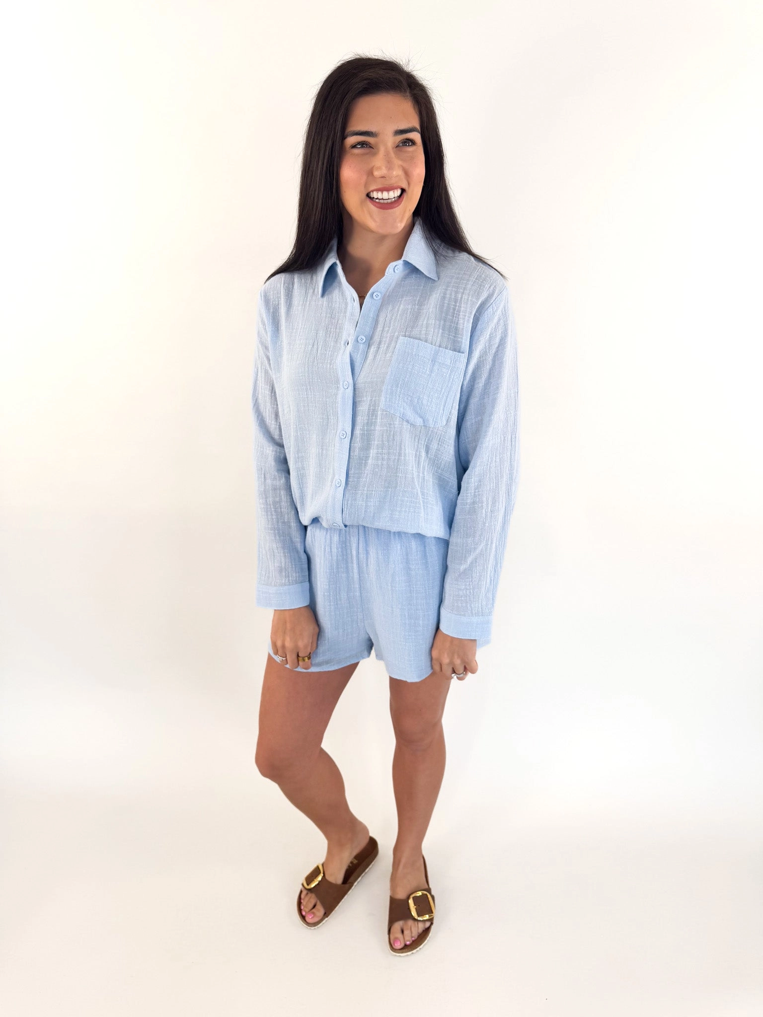 So Cal Powder Blue Shorts