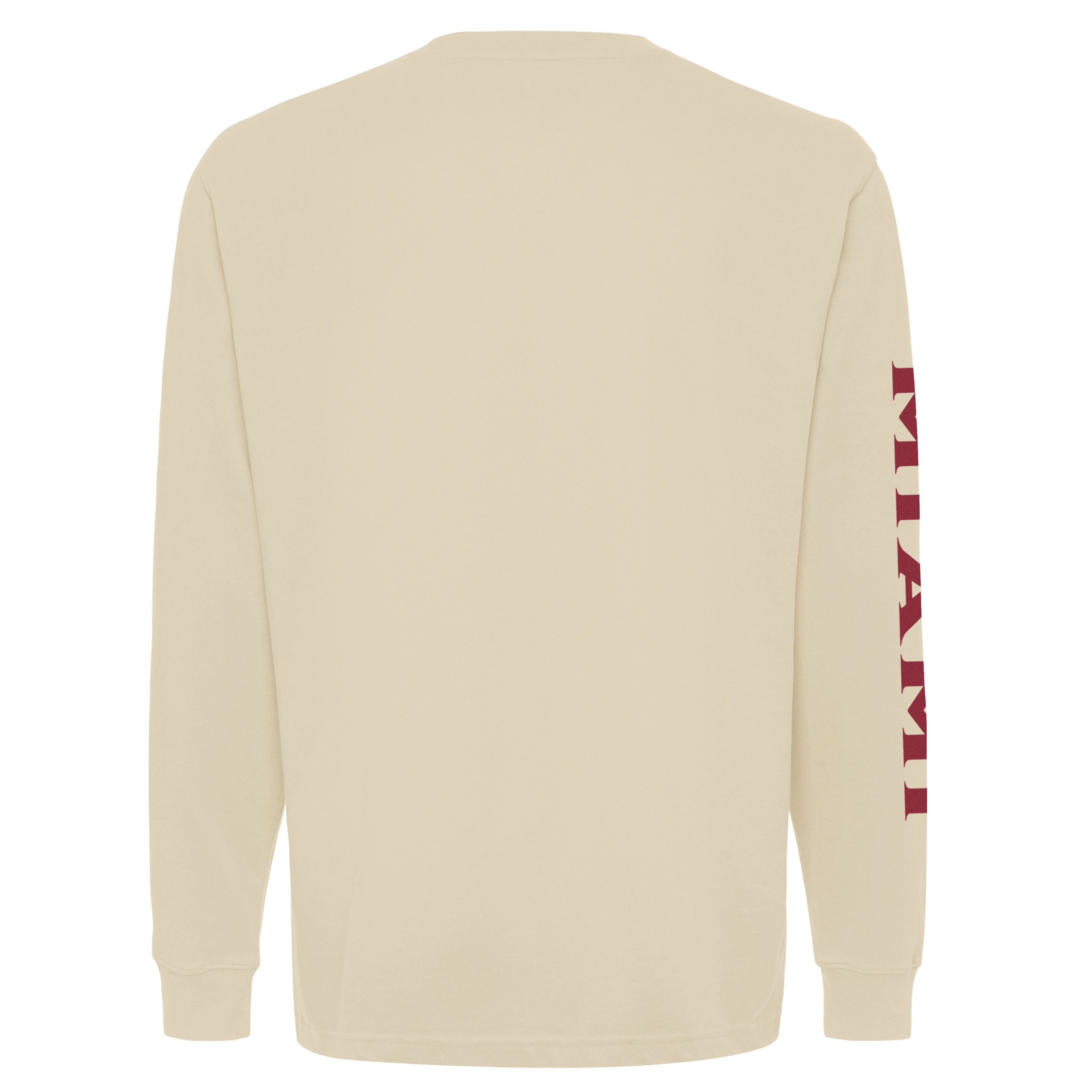Sportiqe Miami HEAT Beige Long Sleeve Tee