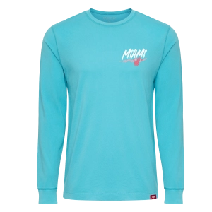 Sportiqe Miami HEAT Summer Long Sleeve Tee