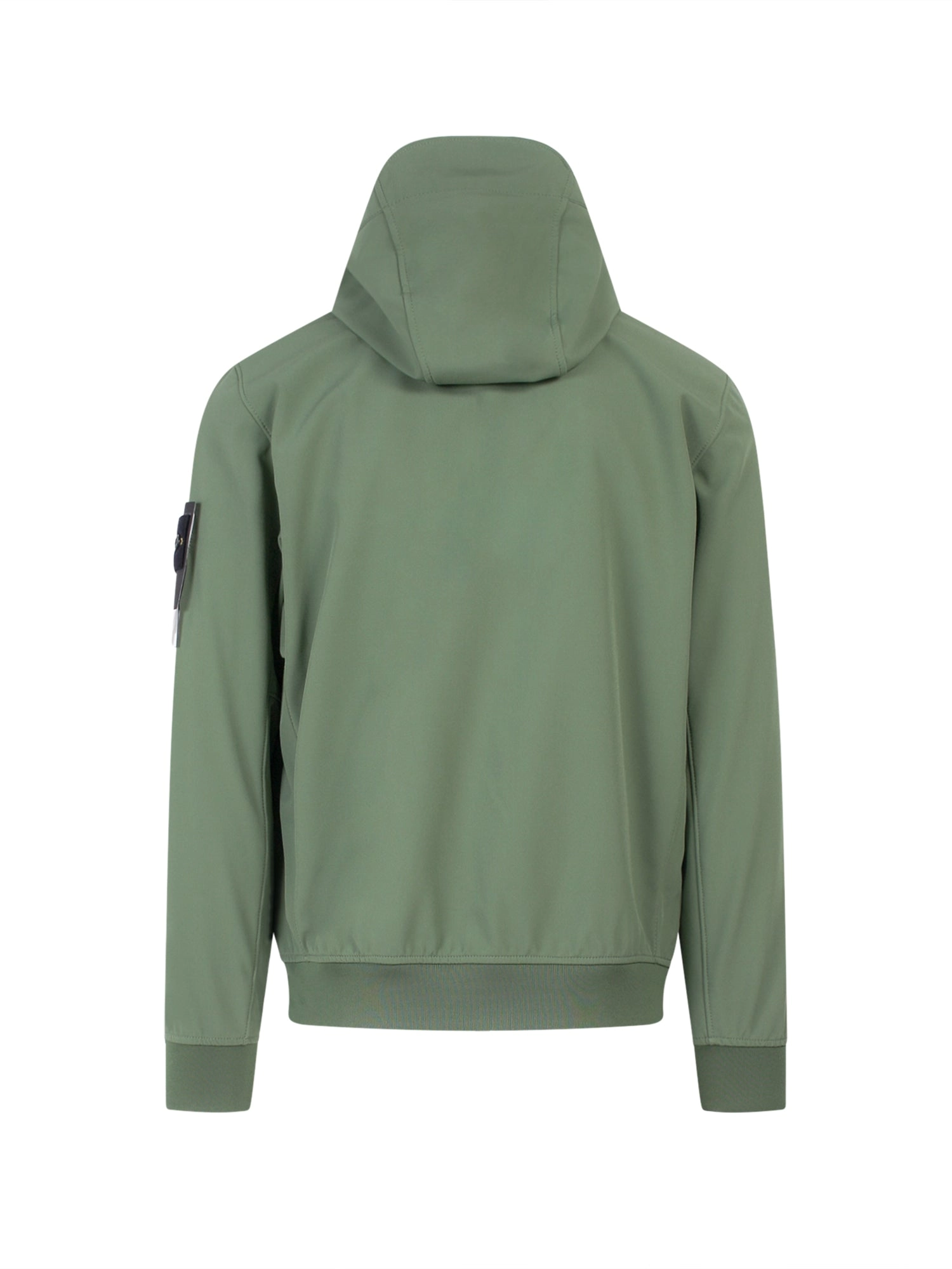Stone Island Hooded Zip-Up Jacket