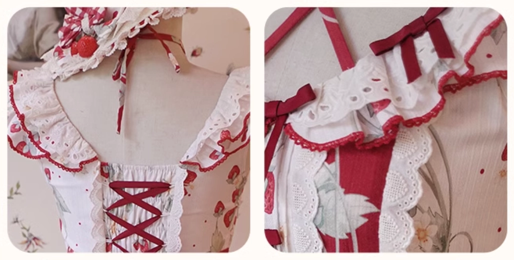 Strawberry Orchard Jumperskirt