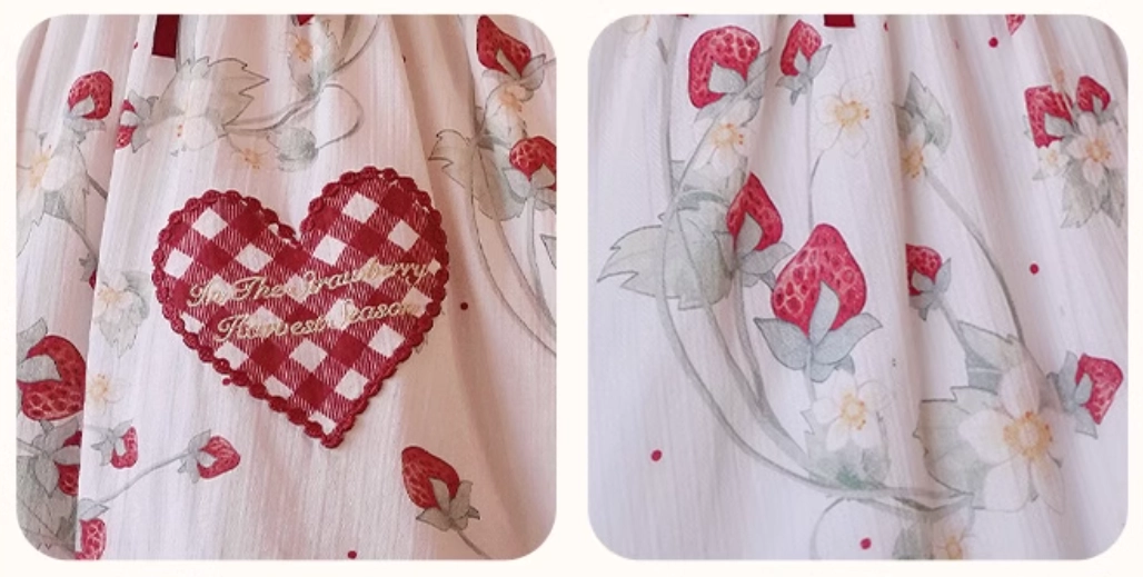 Strawberry Orchard Jumperskirt