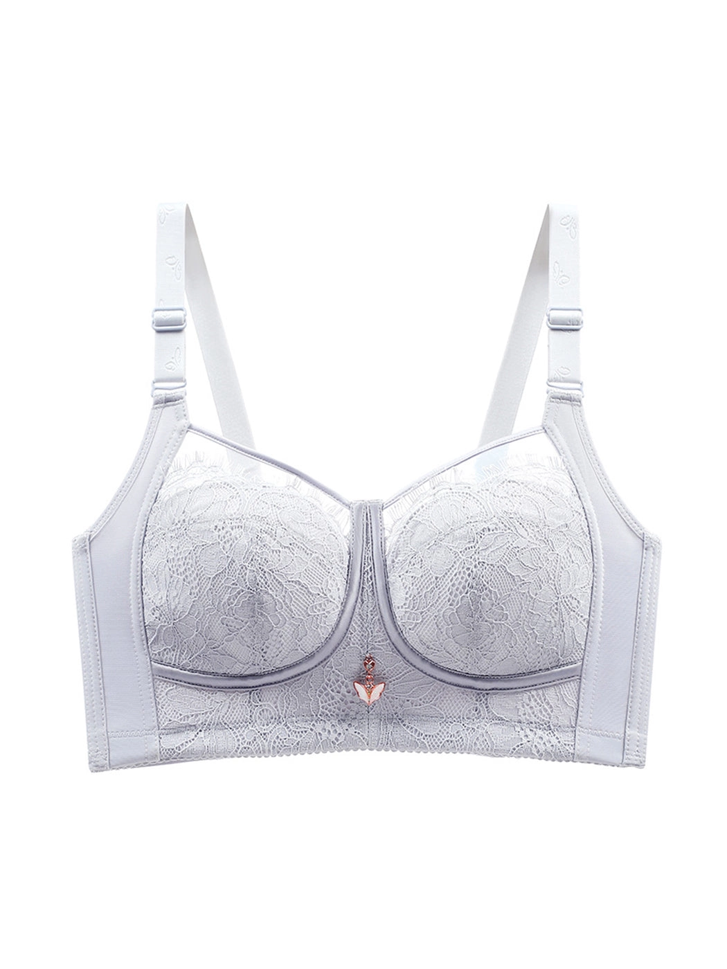 Summer Lightweight Wireless Minimizer Bra with Side Support