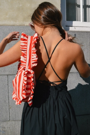 Suncoo Ciana Black Dress