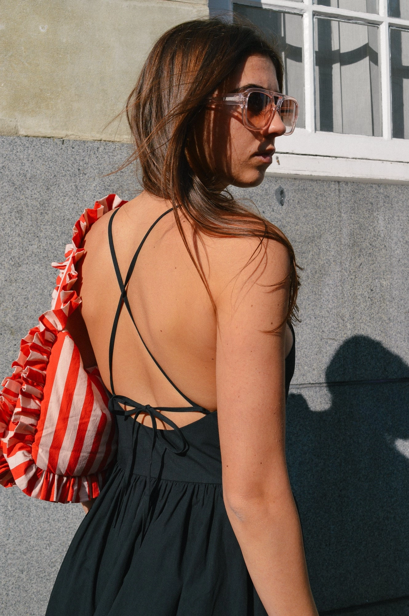 Suncoo Ciana Black Dress