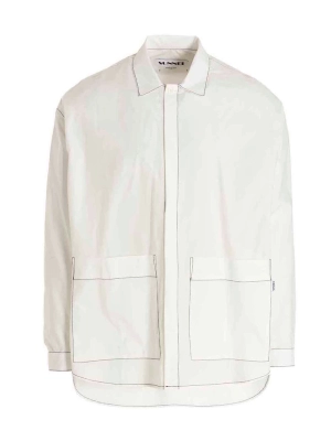 Sunnei Slogan Printed Long-Sleeve Shirt